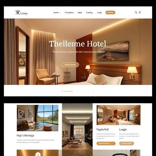 Ontwerp van een responsieve website voor een luxe boetiekhotel