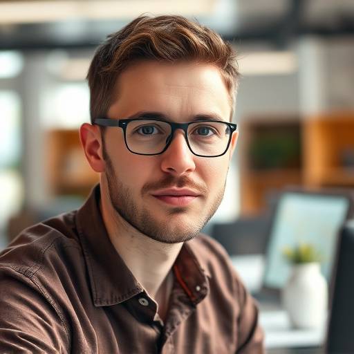 Portret van Ben Jansen, Lead Developer